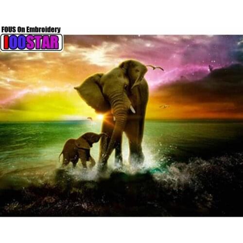 Diamond Embroidery,Elephant,Diamond Painting,Full,Animal,Cross Stitch,Diamond Mosaic,Round,Rhinestone,5D,DIY,Decoration,Art,Gift