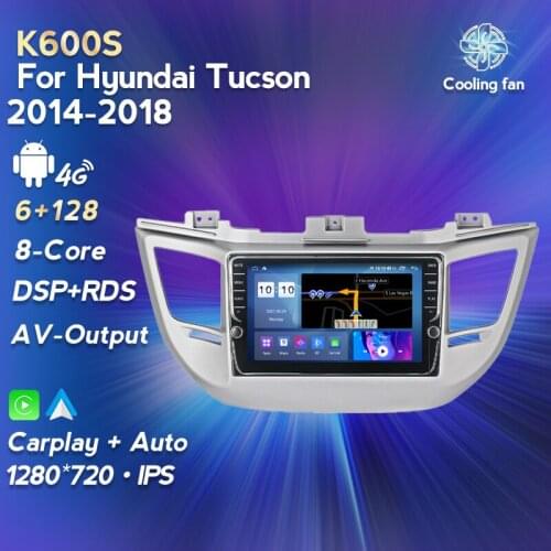 For Hyundai Tucson 3 2014-2018 Car radio 2 din Android 11 car navigation radio stereo Carplay Auto Car video multimedia player