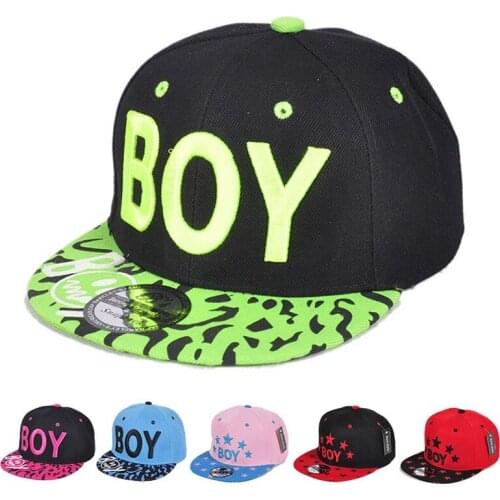 Boy Letter Baby Boy girls Hats Cool Style Baseball Cap Children Boy For Spring autumn Hip-pop Sun Hat For Travel School