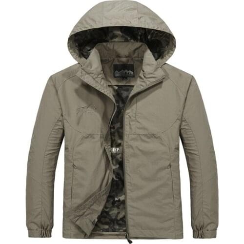 Spring Autumn Thin Long Coat Thin Jacket Outdoor Camping Running Quick-drying Men Windbreaker Assault Team Jackets Men 2019 6XL