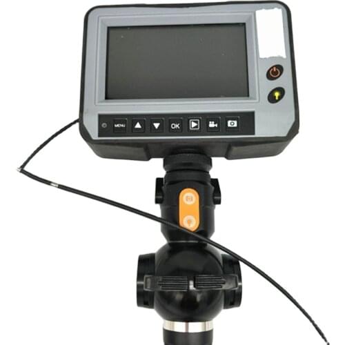 360 degree rotation new type Flexible industrial inspection endoscope with 5.5mm LED camera