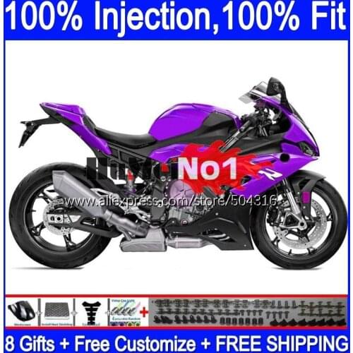 Injection Kit For BMW S1000 RR S 1000 RR CC 2019 2020 2021 129MC.58 S 1000RR S1000-RR S1000RR 19 20 21 OEM Fairings purple new