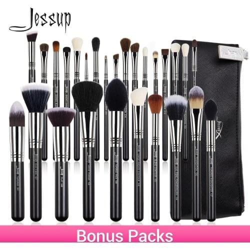 Jessup Professional Makeup Brushes Set Foundation Powder Contour Eyeshadow Eyeliner 6-27pcs Beauty Make Up Brush Cosmetics Tool