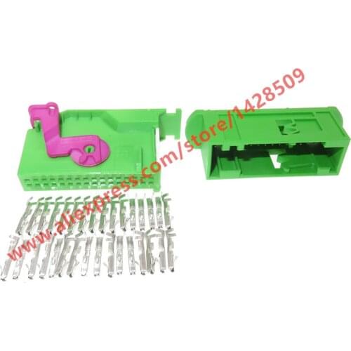 Kit 32 pin 1J0972977C 1J0972977D ecu connector for Audi VW Seat Skoda Instrument Dashboard Plug Connectors 1719057-1 966658-1