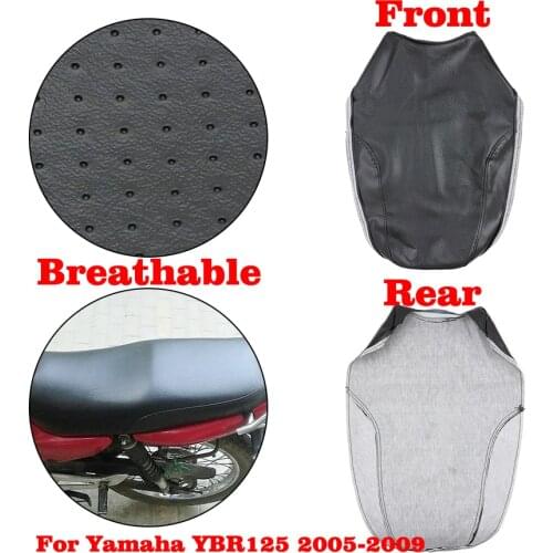 Motorcycle Seat Cover Cushion Leather Case Breathable Soft for YAMAHA YBR125 2005 2006 2007 2008 2009