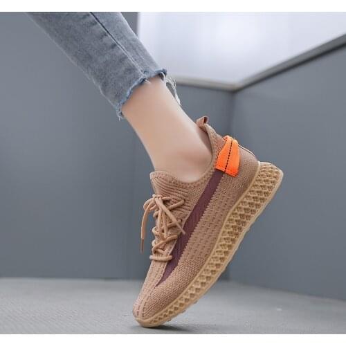 Women Casual Shoes Fashion Breathable Walking Mesh Flat Shoes Woman White Sneakers Women 2021 Tenis Feminino Female Shoes 35-40