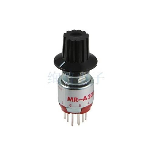 MRA206-A MR-A206 Rotary switch NKK switch Band switch
