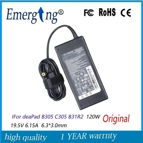 19.5V 6.15A 120W 6.3*3.0mm New Original AC Laptop Adapter For Lenovo All-in-one B305 C305 B31R2