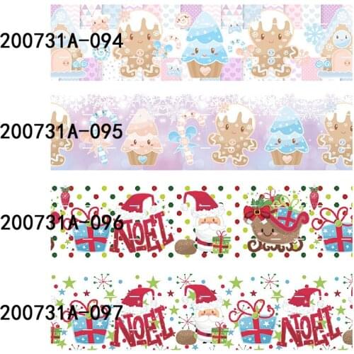 50 yards/lot) New style 3" Christmas ribbon