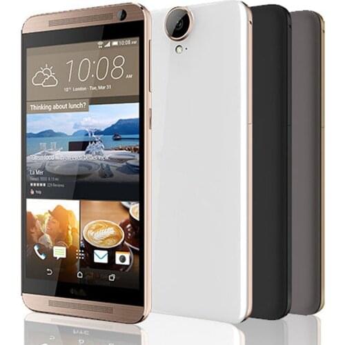 Used Original HTC One E9 Smartphones 4G LTE 5.5" Octa core Android mobile phones cellphone 16G ROM 13MP Dual SIM unlocked gps
