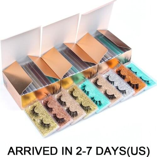 Eyelash Wholesale 5/30/50/100pcs 3D Mink eyelashes Natural False Eyelashes Long Set Faux Cils Bulk Makeup Wholesale Lash Lashes