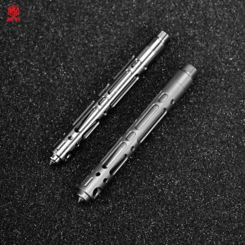 1PC Titanium Alloy Signature Writing Pen Detachable Segmented Tactical Pen Tungsten Steel Head B EDC Broken Window Multi-tool