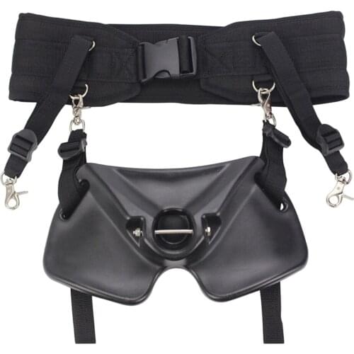 Fishing Fighting Belt Adjustable Waist Gimbal Stand Up Pole Holder