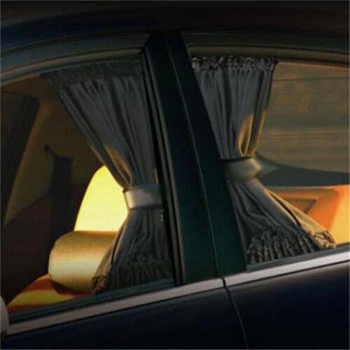 2 pcs car sun visor anti-ultraviolet car curtain car window visor side anti-ultraviolet window net visor summer window film