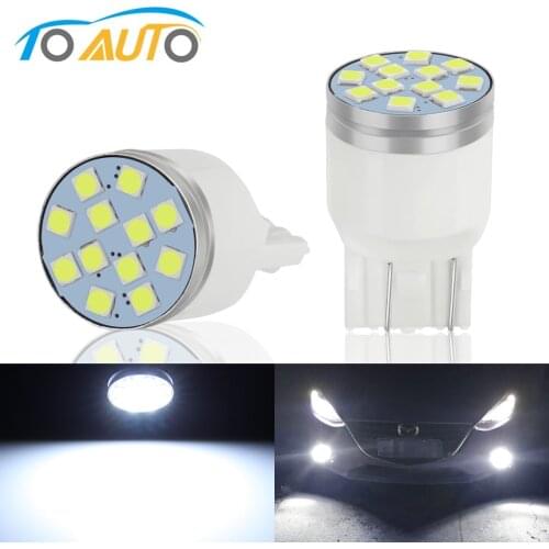 2pcs T20 WY21W W21W LED W21/5W 7440 7443 LED Bulbs Car Brake Reverse Tail Lights 12V White Red Amber Auto Lamp