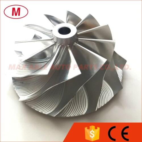 TD05H 20G 49179-43400 52.56/68.01mm 11+0 blades Reverse High Performance Turbo Aluminum 2618/Milling/Billet Compressor wheel