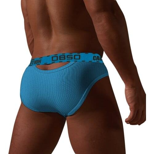 New arrival Men Underwear Cotton Briefs Man Breathable Mens Underware Sexy Panties Man Underpants Gay U Convex Lingerie BS3103