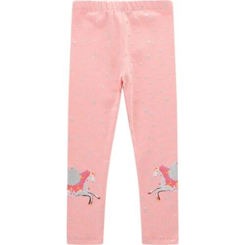Spring Summer Baby Kids Children Unicorn Star Print Toddler Leggings Kids Baby Girls Pants Trousers 2-7T Baby Girl Leggings Pink