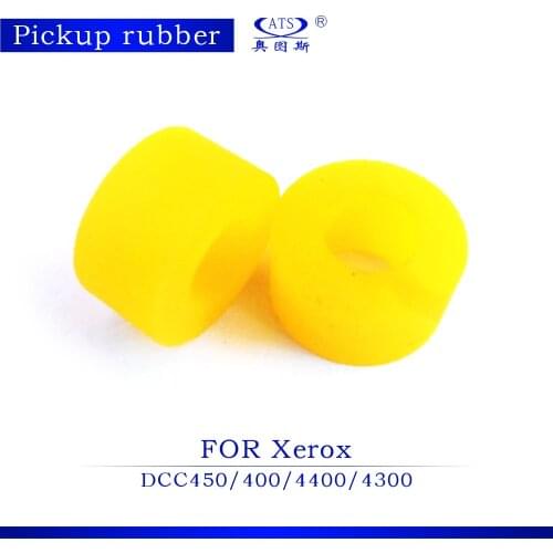 10 Sets / Lot for DCC450 DCC400 DCC4400 DCC4300 Paper Pickup Roller Copier Rubber Copier Yellow Pickup Rubber Part 450 400 4300