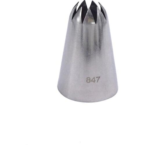 Wholesale 10 pcs/lot 847# Icing Nozzle Decorating Tip Sugarcraft Cake Decorating Tools Baking Tools Bakeware