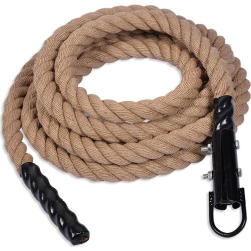 38mm 12M Durable Climbing Rope Training Fitness Comfortable Grip Gym Fitness Muscle Strength Training Equipment