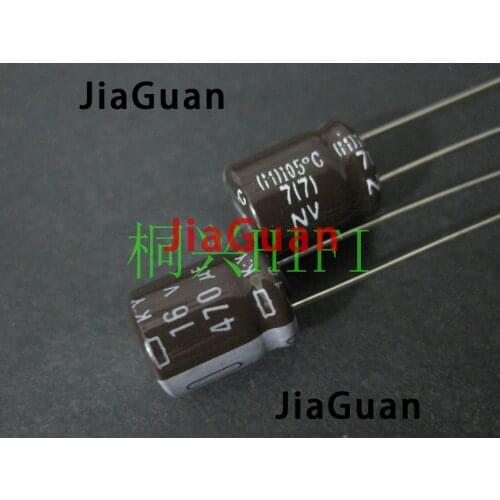 50pcs NEW CHEMI-CON 470uf/16v NIPPON KY 16V470UF 10x12.5MM electrolytic Capacitor 470UF 16V NCC NCC ky 16v 470uf