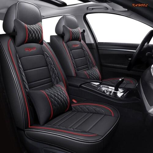 KAHOOL leather car seat cover For suzuki baleno celerio liana ignis grand vitara swift 2008 wagon car accessories seat cover