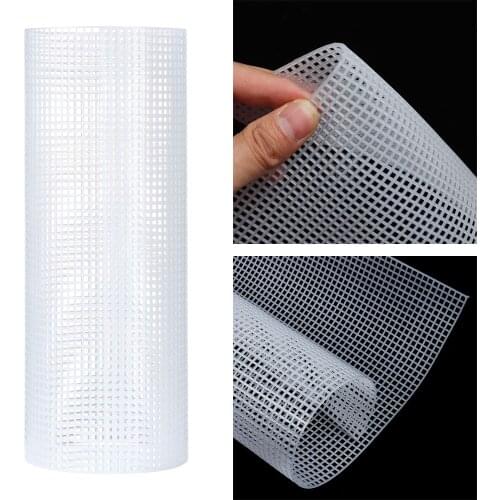 Grid Hook Crafts Latch Hook Bags Handcraft DIY Thread Hook Bag Rug Plastic Mesh Cloth Hook Bags