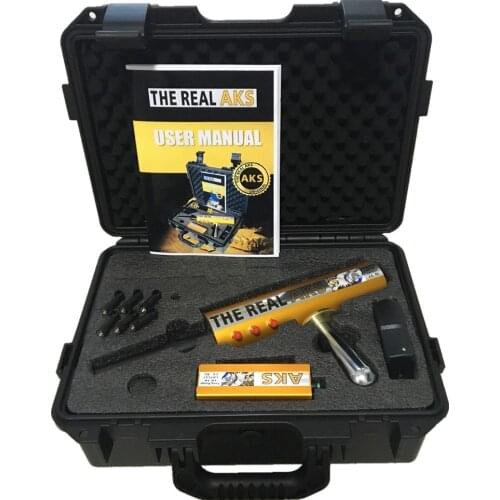 The Real AKS with filter Metal Detector Underground Long Range Gold Detector 6 Antennas For Detect Gold Silver Diamond