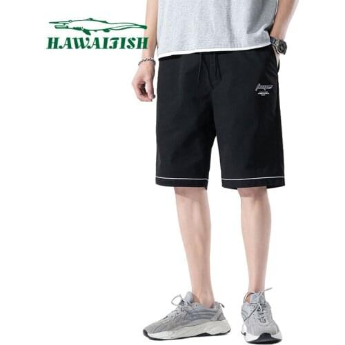 Hawaifish brand Shorts men hot sale summer 2021 loose style casual beach pants Korean trend high quality pantalon corto hombre