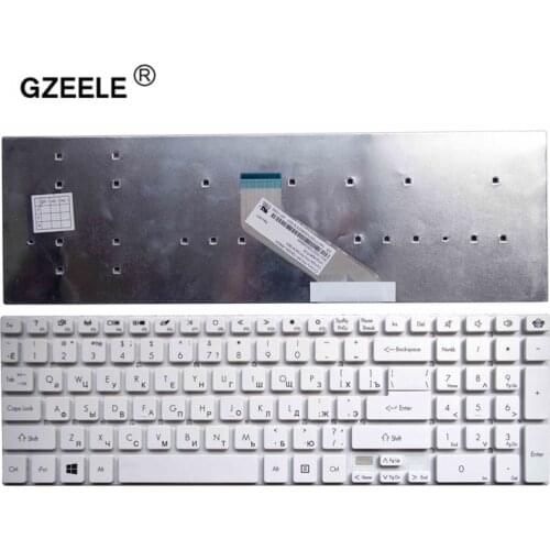 GZEELE RU NEW laptop Keyboard for ACER Clavier pour V121702AS4 V121730AS4 V121702AS4 Russian Standard Replace NOTEBOOK Keyboard