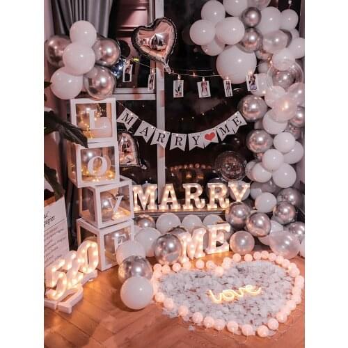 Room proposal props romantic surprise scene layout creative supplies express artifact interior decoration 520 bedroom