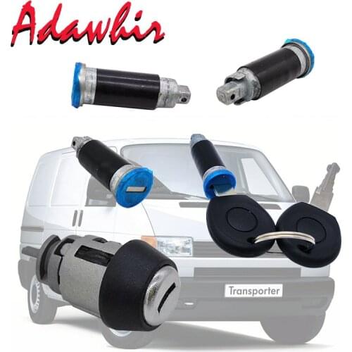 Door Lock Core Kit for Volkswagen T4 Light MK 4 IV 1990-2003 Transport Aircraft Double Compartment Hardware