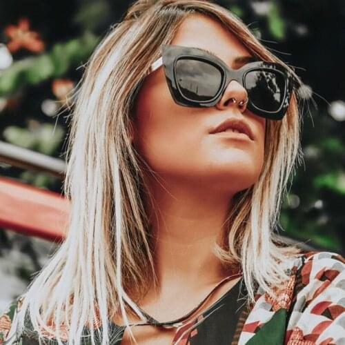 Cat Eye Sunglasses Italian Brand Vintege Modis Oculos De Sol Feminino 2020 Luxury Women Brand Designer Sun Glasses UV400