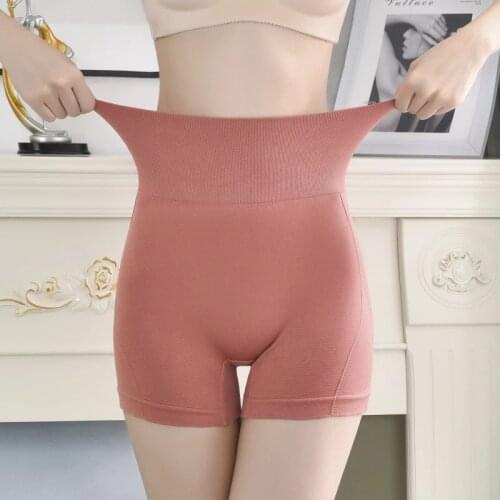 Sports Yoga Fitness Female Panties High Rise Hip-Lifting Womens Underwear Seamless Push-Up Tummy Control Tights Lingerie Shorts