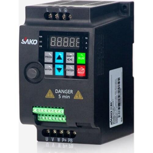 Three-phase 380V 0.75KW/1.5KW/2.2KW/4kw/5.5kw Variable Frequency Inverter for Motor Speed Control