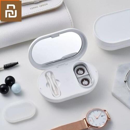 Xiaomi EraClean Contact Lens Ultrasonic Cleaning Machine 56000Hz High Frequency Vibration IPX7 Waterproof Rechargeable Cleaner