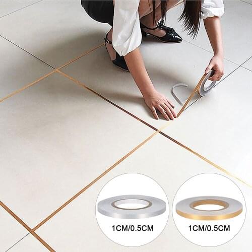Bedroom Waterproof and Mildew Seam Decorative Stickers Gap Wedding Decoration Room Floor Wall Stickers Self-adhesive