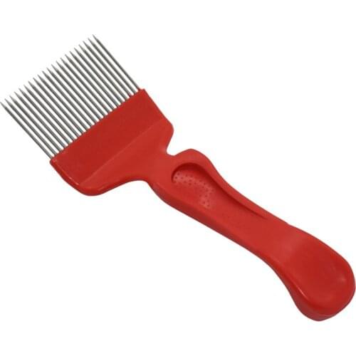 1pcs 21-Pin Stainless Steel Needle-cut Honey Knife Scraping Wax Scraping Cover With Wax Cover Comb Honey Honeycomb Rake Bee Tool