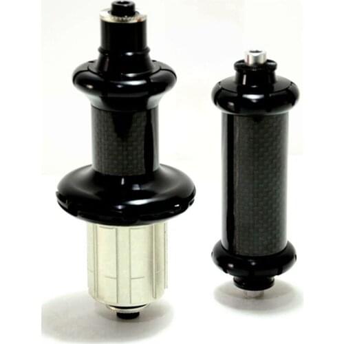 Freeshipping Powerway R36 Road Bike Hub Front 88g Rear 210g Super Light carbon Hub Straight Pull Road Hub including the skewers