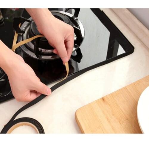 1PCS Gas Cooker Kitchen Dustproof Waterproof Soundproof Seal Strip Gap Anti-fouling for Kitchen Gadgets Kitchen Accessories