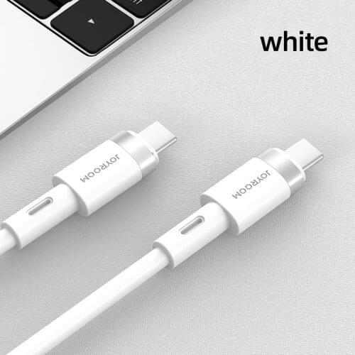 Joyroom Data Cable USB C Type C Charger Cable for Xiaomi Huawei Samsung Smartphone Computer Fast Charge Liquid Silicone Cable