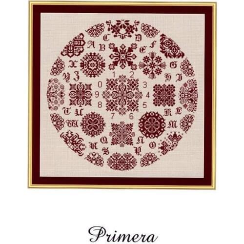 Stich Cross Stitch Kits Craft Packages Alphanumeric Puzzle 56-57 Counted cross stitch Needlework Embroidery Cross-Stitching