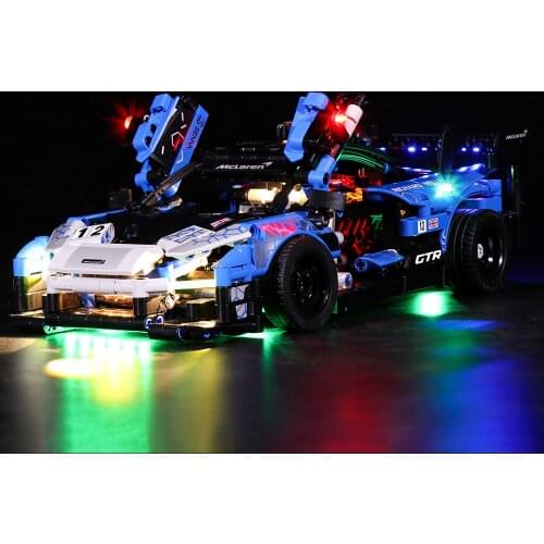 LED Light Kit For Technical McLaren Senna GTR Car Lighting Up Set Fot 42123 Toys For Child(NOT Included The Model)