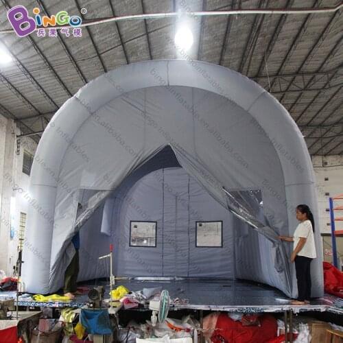 Personalized 6X4.6X4.1 meters gray inflatable camping tent / inflatable tent event / inflatable party tent for sale toys