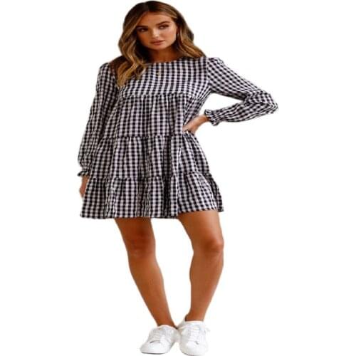 Летние платья в клетку PHI PHI STAR China At AliExpress