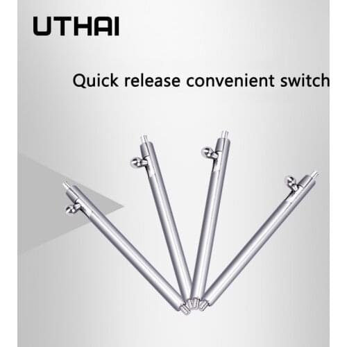 UTHAI P65 18mm 20mm 22mm Quick Release Watch Spring Bars 8-24mm Quick release ear