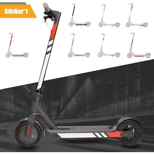 Reflective Sticker For MIUI M365 Folding Scooter Reflective Sticker Waterproof Side Sticker Night Reflective Sticker