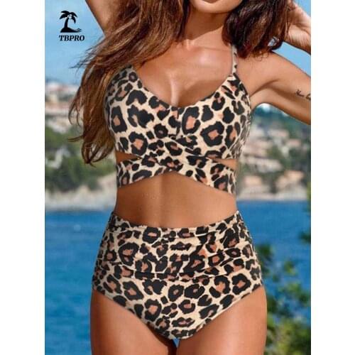 Tbput Leopard Swimwear