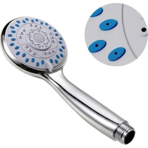 HOT Chrome Plating Anti-limescale Home Bathroom Universal 5 Mode Function Handheld Shower Head NDS66